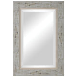 Mirror Branbury Rustic Light Wood Mirror 