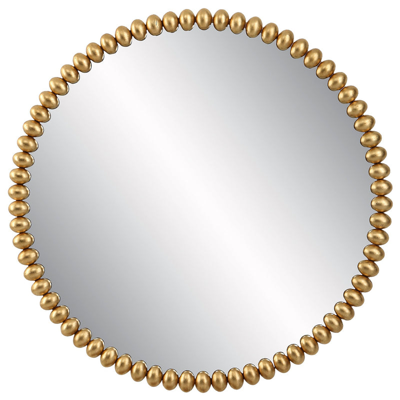 Mirror Byzantine Round Gold Mirror 
