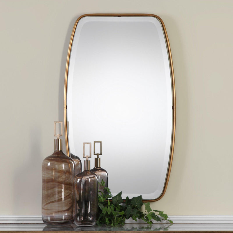 Mirror Canillo Antiqued Gold Mirror 