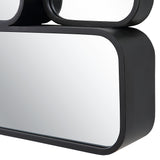 Mirror Canute Modern Black Mirror 