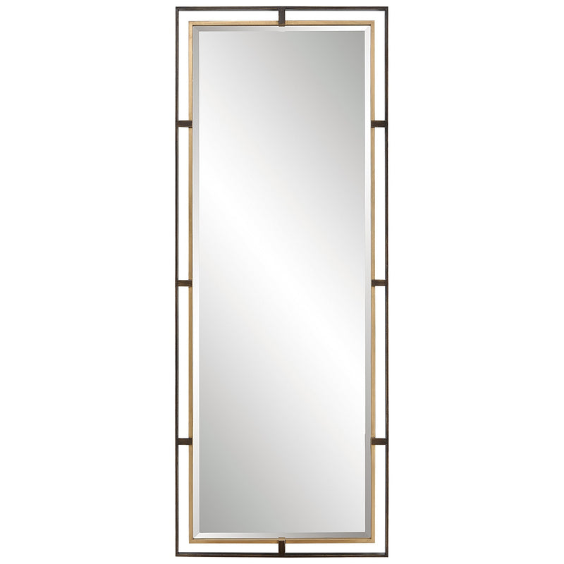 Mirror Carrizo Tall Bronze & Gold Mirror 
