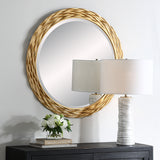 Mirror Celeste Gold Round Mirror 