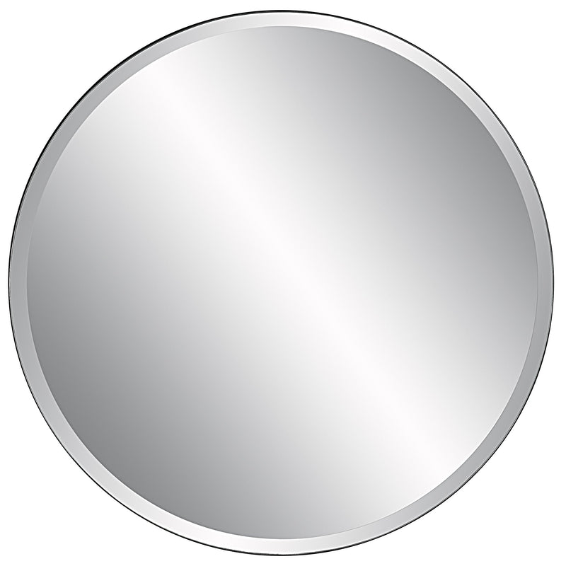 Mirror Cerelia Black Round Mirror 