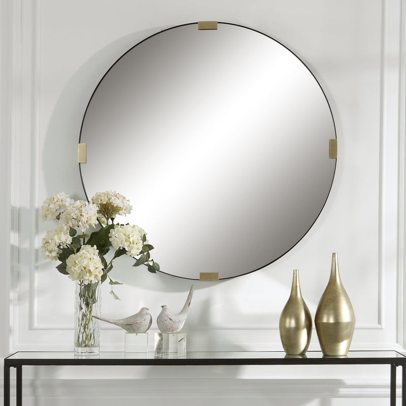 Mirror Clip Modern Round Mirror 
