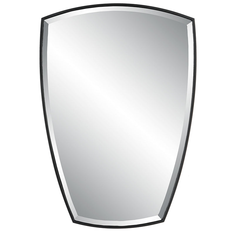 Mirror Crest Curved Iron Mirror 