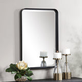 Mirror Croften Black Vanity Mirror 