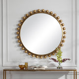 Mirror Cyra Gold Round Mirror 