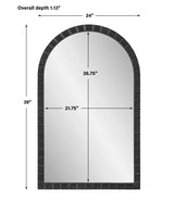 Mirror Dandridge Black Arch Mirror 