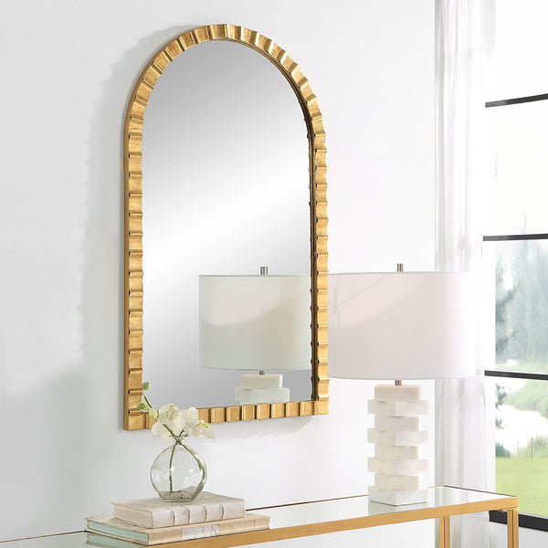 Mirror Dandridge Gold Arch Mirror 