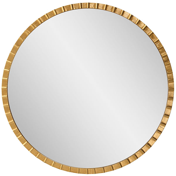 Mirror Dandridge Gold Round Mirror 
