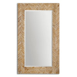 Mirror Demetria Oversized Wooden Mirror 