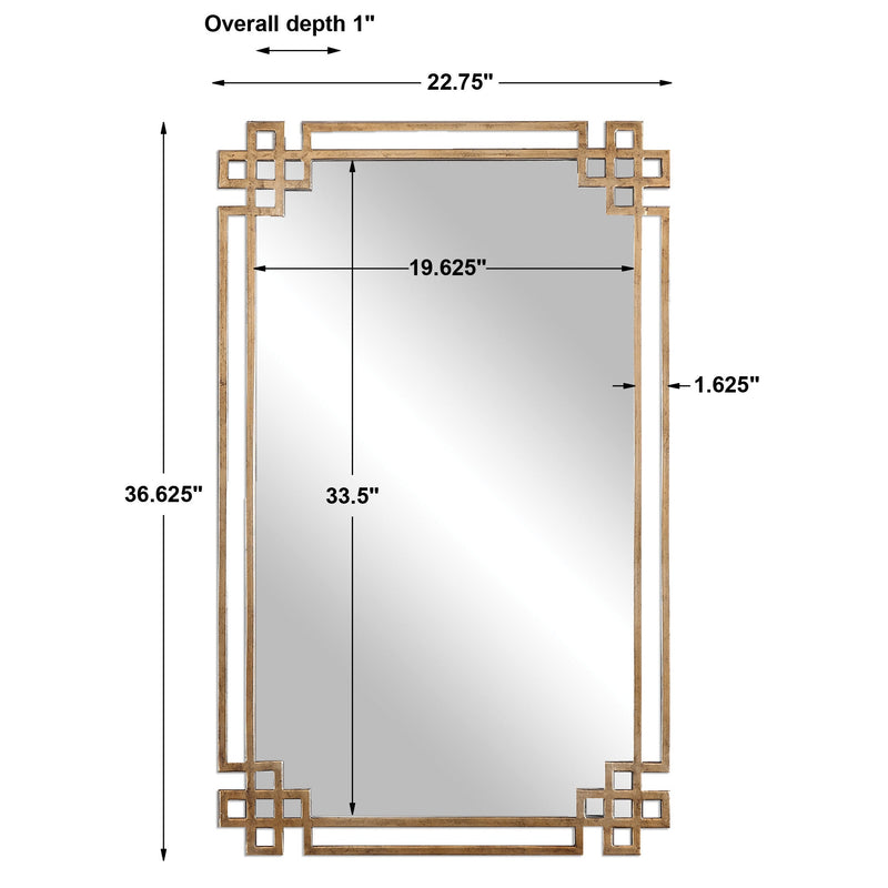 Mirror Devoll Antique Gold Mirror 