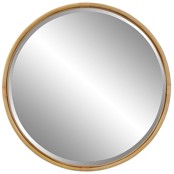 Mirror Drift Away Rattan Round Mirror 