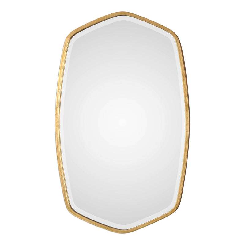 Mirror Duronia Antiqued Gold Mirror 