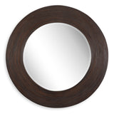 Mirror Dutton Dark Walnut Round Mirror 