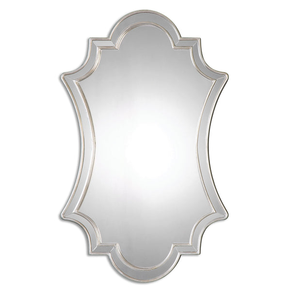 Mirror Elara Antiqued Silver Wall Mirror 