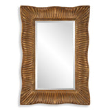 Mirror Emerson Scalloped Antique Gold Mirror 