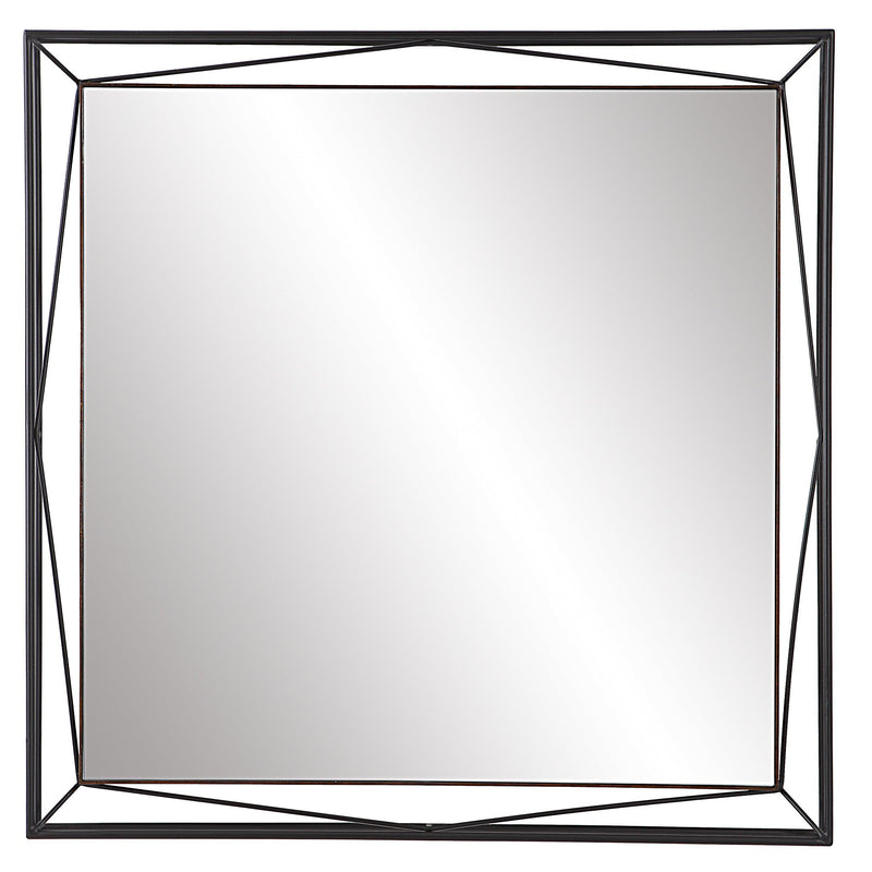 Mirror Entangled Modern Square Mirror 