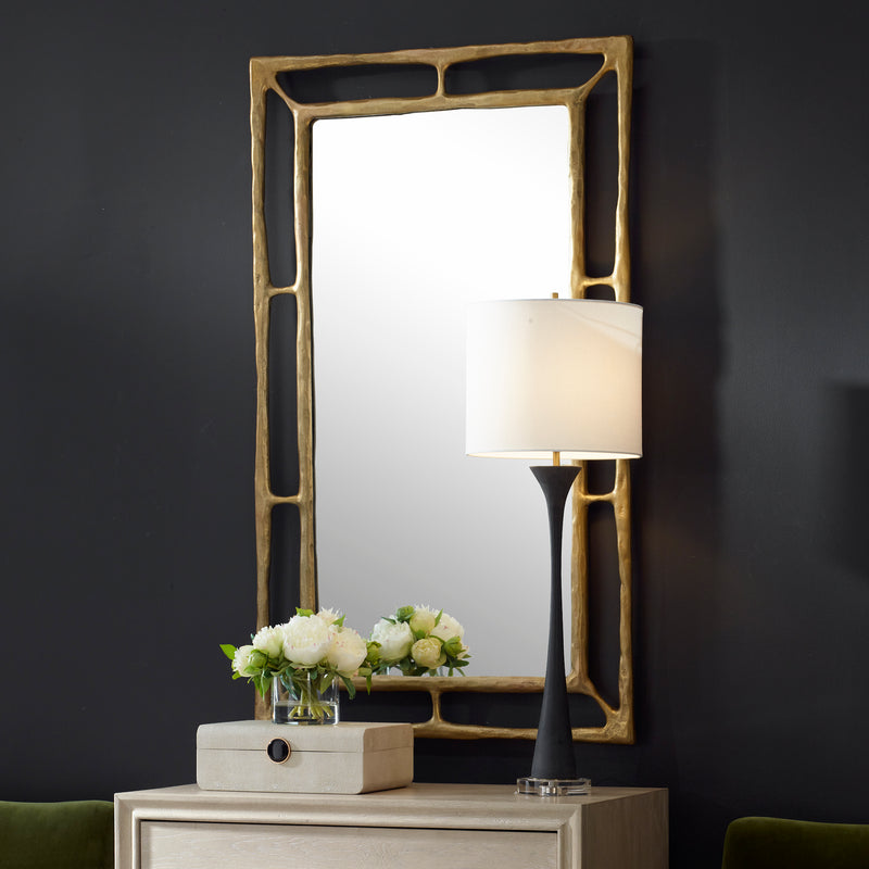 Mirror Felix Brass Rectangle Mirror 