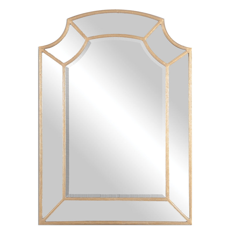 Mirror Francoli Gold Arch Mirror 