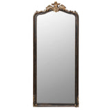 Mirror French Regency Leaning Mirror in Antique Finish 