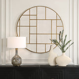 Mirror Geometric Round Mirror 