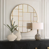 Mirror Geometric Round Mirror 