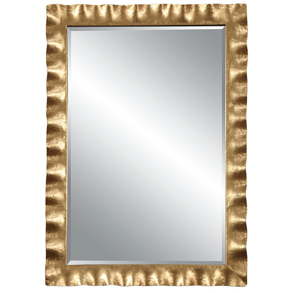 Mirror Haya Scalloped Gold Mirror 