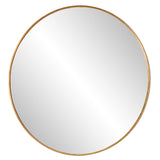 Mirror Junius Large Round Mirror // Gold 