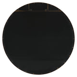 Mirror Junius Large Round Mirror // Gold 