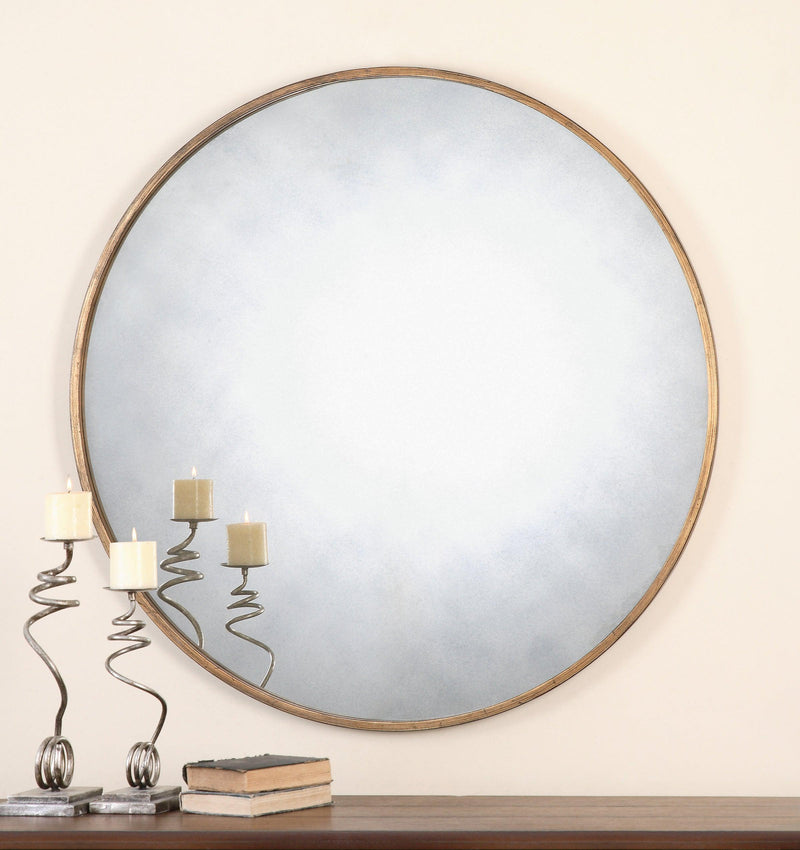 Mirror Junius Round Gold Mirror 