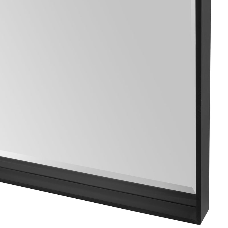 Mirror Kahn Oversized Black Rectangular Mirror 