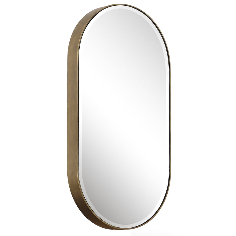 Mirror Lago Oval Gold Mirror 