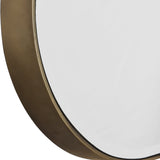 Mirror Lago Oval Gold Mirror 