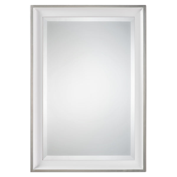 Mirror Lahvahn White Silver Mirror 