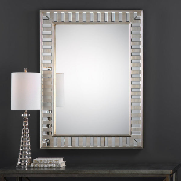 Mirror Lanester Silver Leaf Mirror 