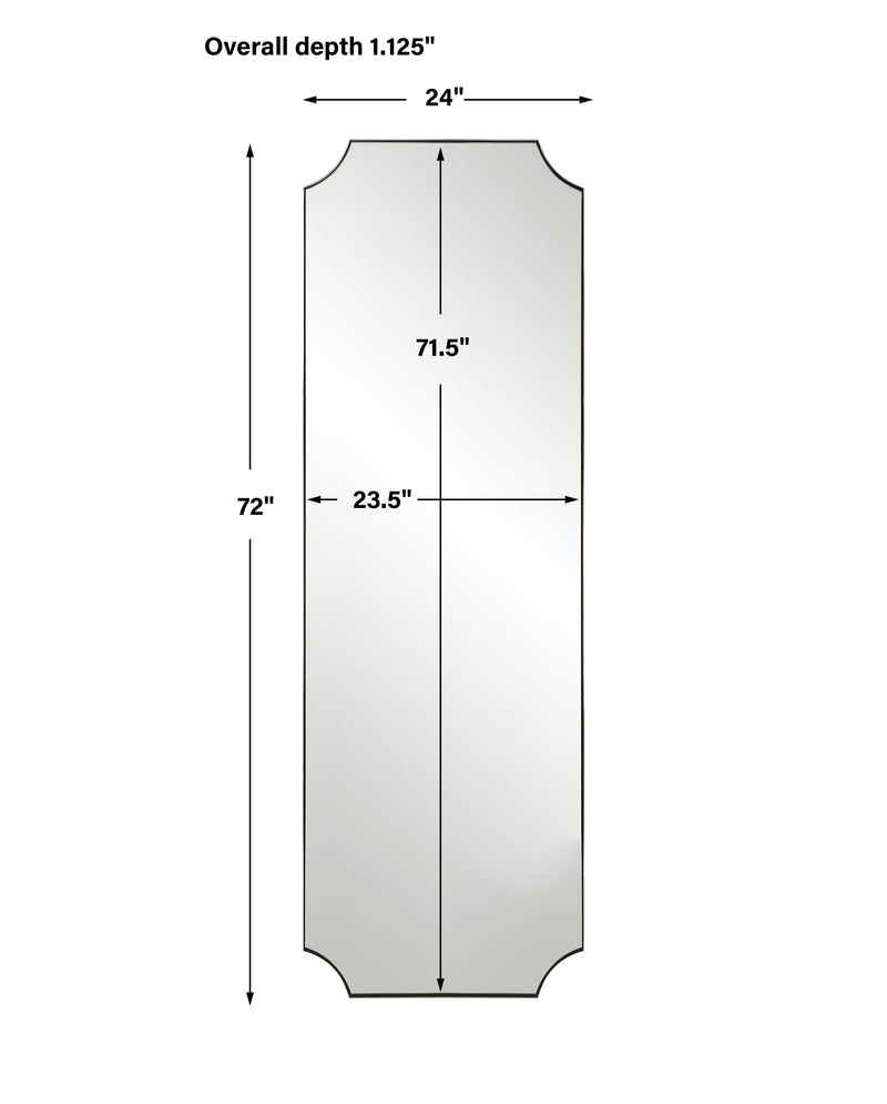 Mirror Lennox Nickel Tall Mirror 