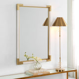 Mirror Malik White & Gold Mirror 