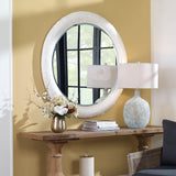 Mirror Mariner White Round Mirror 