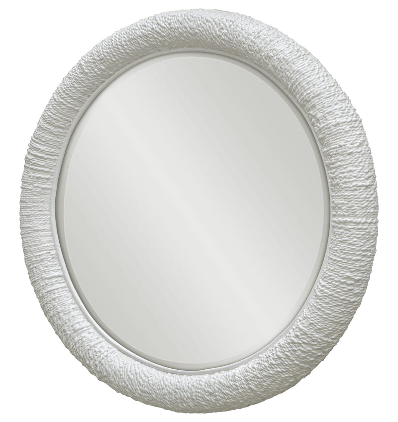Mirror Mariner White Round Mirror 