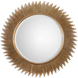 Mirror Marlo Round Gold Mirror 