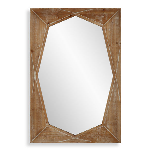 Mirror Marquise Natural Wood Mirror 