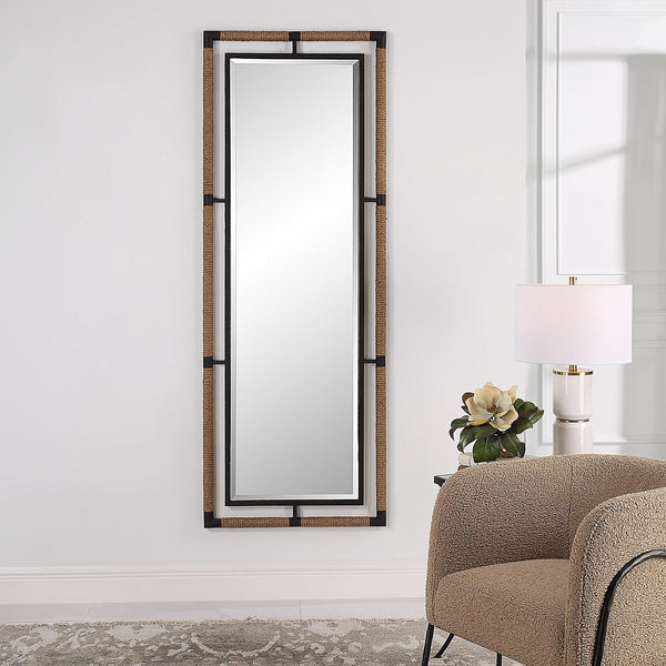 Mirror Melville Iron & Rope Tall Mirror 