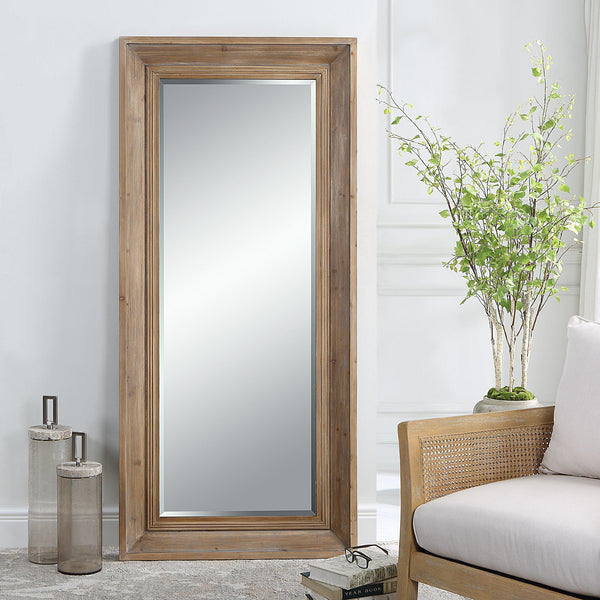 Mirror Missoula Large Natural Wood Mirror 