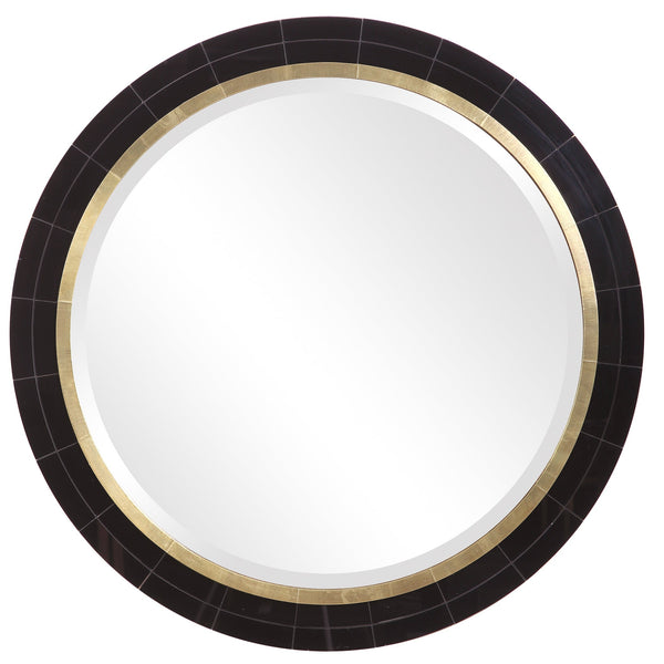 Mirror Nayla Tiled Round Mirror 