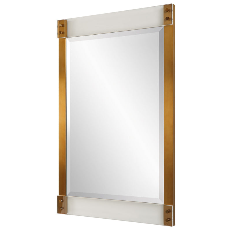 Mirror Nera Plated Brass Mirror 