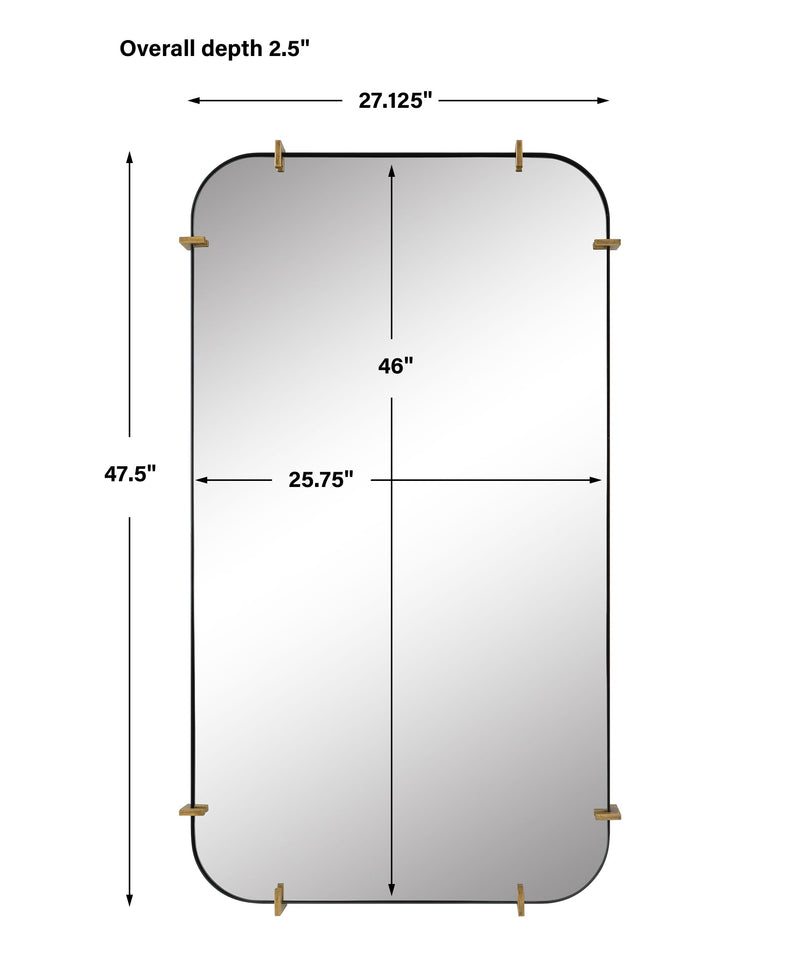 Mirror Pali Industrial Iron Mirror 