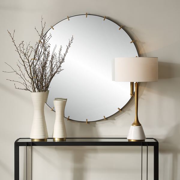 Mirror Pali Industrial Round Mirror 
