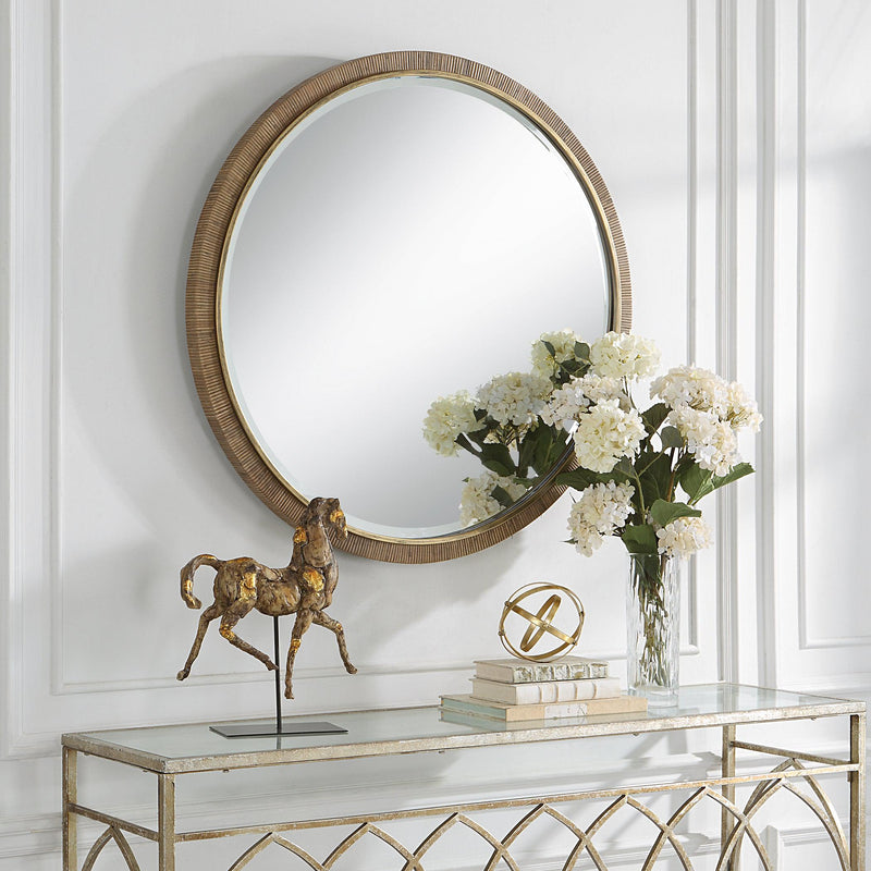 Mirror Paradise Round Rattan Mirror 