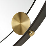 Mirror Radius Round Bronze Iron Mirror 